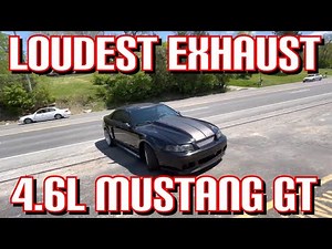 Top 3 LOUDEST EXHAUST Set Ups for FORD MUSTANG GT 4.6L V8!
