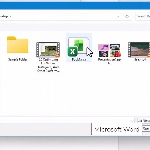 Microsoft Word Inserting Existing Excel Tables