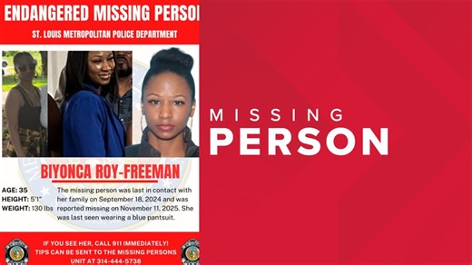 St. Louis police seek missing 35-year-old woman