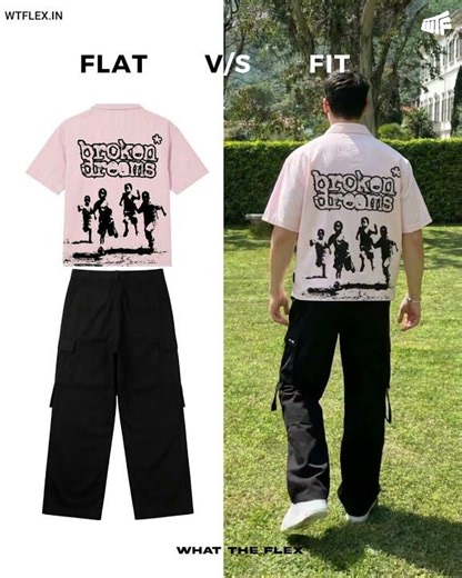 Flat vs Fit Broken Dreams and Flex Drop Cargos by Wtflex
