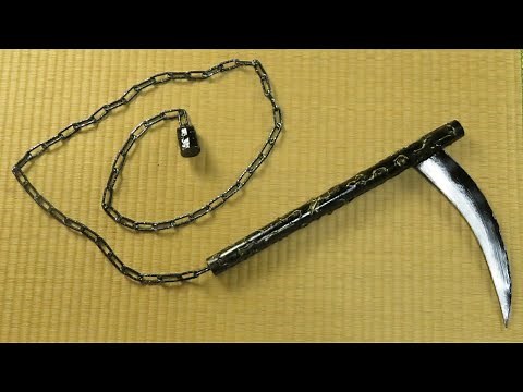 Kusarigama tutorial - Ninja's sickle type weapon