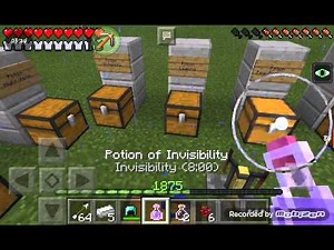 [Minecraft PE] Cara membuat semua ramuan