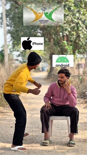 RAOSAHAB 🇮🇳 on Instagram: "Android users vs iphone users‼️ #reels #explore #iphone #androidusers #funny #instagram #trendingreels #viralreels"