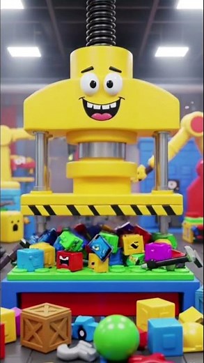 Hydraulic Press Roblox, Satisfying Crushing Objects, Funny Destruction Animation, Roblox Shorts