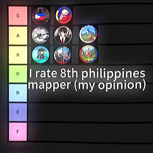 I rate 8th philippines mapper (my opinion) @Philmaps228 @🌏🗺️Fil Mapper🇵🇭✝️🇻🇦 @philippines_geography14 @ilokoz_mapper.official @oleempire @phil.maps_ @smf.mapper1 @philippines_mapper32 #tierlist #mapping #philippines #mapper #my #opinion Idea by:@basedthai_number2