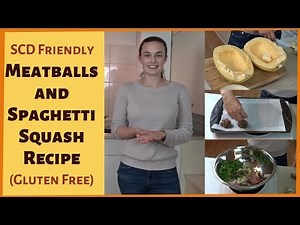 SCD/AIP MEATBALLS AND SPAGHETTI SQUASH- Easy Dinner for Autoimmune Diet (Gluten Free/Keto/Paleo)