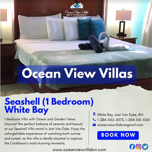 🌅✨ Escape to paradise at Ocean View Villa BVI — perched above White Bay on the stunning island of Jost Van Dyke! From panoramic ocean views and lush tropical gardens to fully‑equipped kitchens, cozy AC‑bedrooms and private decks, your dream Caribbean getaway awaits. Book your stay and immerse yourself in the serene luxury of the British Virgin Islands. 🏝️🍍 #OceanViewVillaBVI #JostVanDyke #WhiteBayBVI #BritishVirginIslands #CaribbeanEscape #LuxuryVillaRental #IslandRetreat #TropicalGetaway #Va