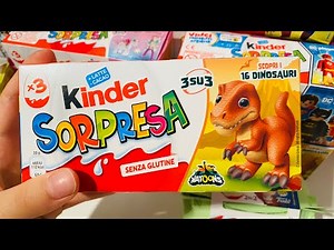 Compilation New Collection Kinder Surprise ASMR Unboxing