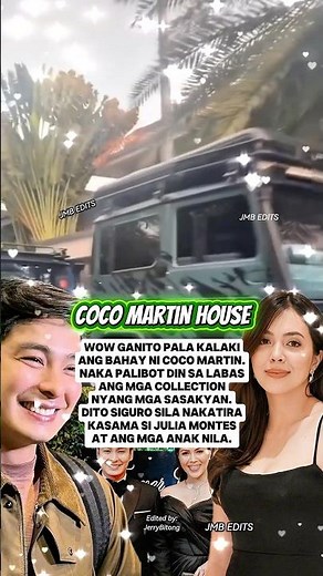 Coco Martin house😱#cocomartin #juliamontesandcocomartinupdates #juliamontes