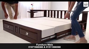 #Extra_Comfortable_Sofa_Cum_Bed Is avaiable now 😀😀😀 Please visit our showroom for more... | Furniture Mela