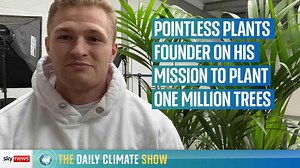 12K views · 58 reactions | Founder of Pointless Plants, Nathan Raab, tells the #DailyClimateShow about his mission to plant one million trees by 2025  Here's his story  You can watch the #DailyClimateShow at 6:30pm and 9:30pm every weekday. Catch up here  trib.al/c2aszbV | Sky News | Facebook