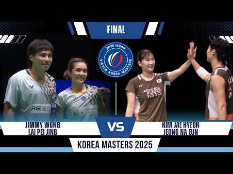 Jimmy WONG LAI/Pei Jing vs KIM Jae Hyeon/JEONG Na Eun| Korea Masters Badminton 2025