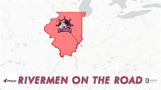 We're hitting the road tomorrow for a meeting with the defending champs! Our road trips this year are presented by DEMPSTER INSURANCE AGENCY, LLC & Pekin Insurance! | Peoria Rivermen