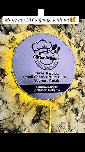 Create Your DIY Signage for a Baking Brand