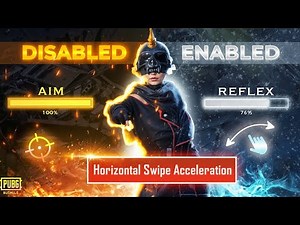 Horizontal Swipe Acceleration ON vs OFF - The Most Misunderstood Setting in PUBG Mobile