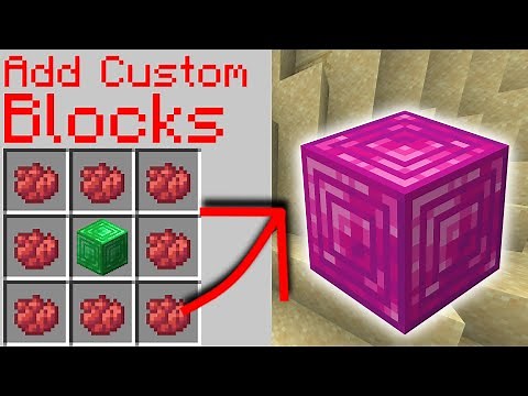 How to Add Custom Blocks to Minecraft Datapack Tutorial