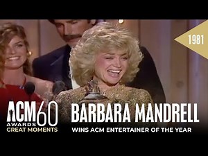 Barbara Mandrell wins ACM Entertainer of the Year (Live from the 16th ACM Awards)