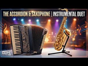 Dramatic Orchestral Fusion Featuring Soulful Saxophone and Bold Accordion Melodies