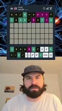 Massive math #nerdle #wordle