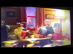 Wallace and gromit in "a grand day out" VHS trailer