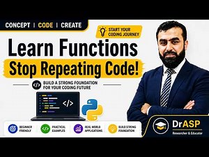 Functions in Python | Learn Theory and Code Together