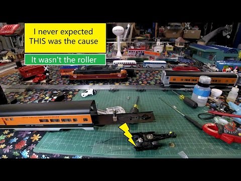 Lionel passenger car truck power issue