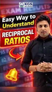 Reciprocal Ratios Trick 💡 | Fast Calculation Tips #ssc #sscexampreparation #reciprocalration #kgs