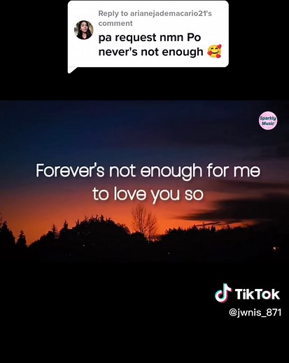 Forever's Not Enough Karaoke - Lyrics and Full Song