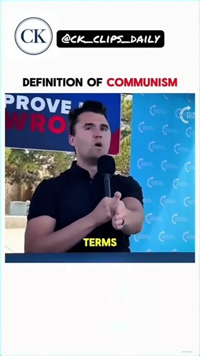 Charlie Kirk explains the definition of communism