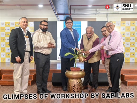 Ongoing Excellence in Innovation! The Faculty Development Program & Hands-on Workshop on SAP is in full momentum at Sister Nivedita University, powered by SAP Labs India and organized by Techno India Group & the Department of Computer Science, SNU. . #SAPWorkshop #FDP2025 #SisterNiveditaUniversity #TechnoIndiaGroup #SAPLabsIndia #FacultyEmpowerment #InnovationInEducation #DigitalTransformation #SAPUniversityAlliances #AcademicLeadership #SkillUpWithSAP | Sister Nivedita University