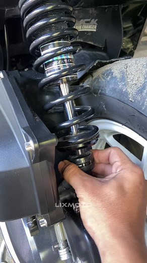 SAIYAN Fully Adjustable Motorcycle Shock - Honda Click 125i