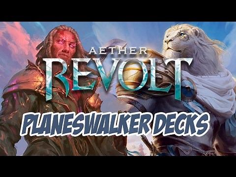 Playtest! Aether Revolt Planeswalker Decks