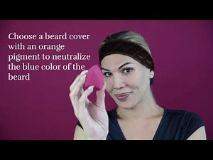 Applying Beard Cover, Foundation, Concealer and Setting Powder!
