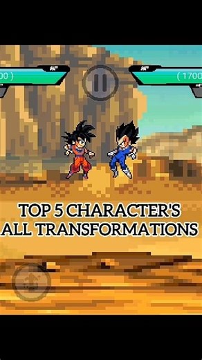 Goku & Vegeta Transformations #ultimateheroes