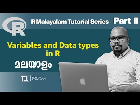 Part 2: Variables and Data types | R Malayalam Tutorial Series