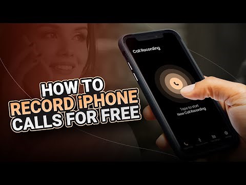 How to Record Phone Calls on iPhone - Step by Step Guide | EASY & FREE Call & Voice Recorder App