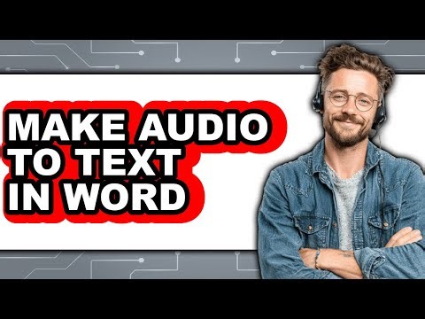 How to Make Audio to Text in Word (full Guide)