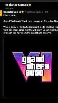 Wait even longer? GTA 6 now in November 2026? News about GTA 6 - Delay