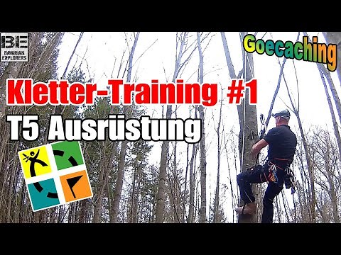 Kletter Training #1: T5 Baumklettern und meine Ausrüstung fürs Geocaching | Dirk Ferrato