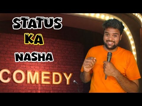 Status Ka Nasha | Stand up comedy | Stand upcomedy short | Hindi Comedy | faheem comedy