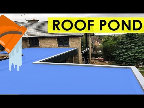 How roof pond system work?