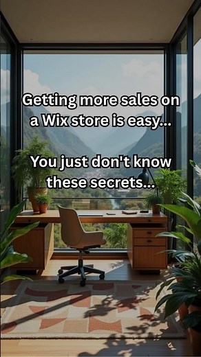 Getting more sales on a wix store is easy... 📈 #wix #ecommerceplatform #creativewebsite