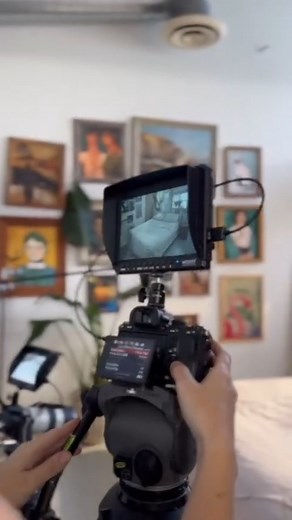 Inka Winter on Instagram: "BTS for a scene so sweet w/ @isiah_maxwell & @jasminesherni2.0 🌿"