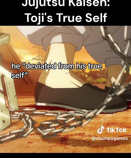 Jujutsu Kaisen Anime/Manga Analysis: Toji Fushiguro’s True Self. This video explores the concept of Toji’s “true self,” which he himself introduced in his final moments after losing to the newly awakened Gojo Satoru in Hidden Inventory. Just before he dies he regrets fighting Gojo because it was a betrayal of ‘the true Toji’ — (or at least that’s what Toji says in the manga; the anime skips that line). But what is this true Toji, really? That’s what I explore in this video. I use the story of To