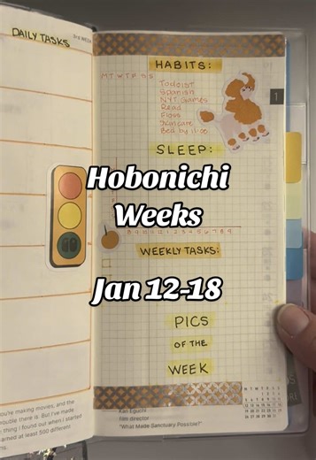 Organize Your Week with Hobonichi Planner Skills