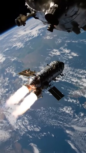 SpaceX HLS Moon Mission from space station view! | Space Voyager