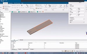 SIW antenna design using CST software