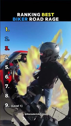 Ranking BEST BIKERS ROAD RAGE MOMENTS 💀🗿