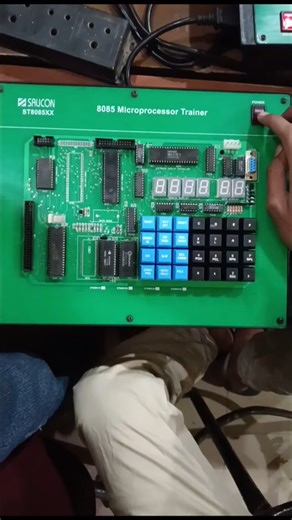 8085 microprocessor trainer #electronic
