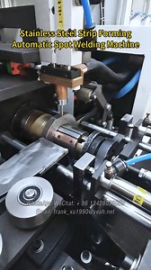 138K views · 599 reactions | Stainless Steel Strip Forming Automatic Spot Welding Machine #StripFormingAutomaticWelding #spotweldingmachine #AutomaticWeldingMachine #spotwelder #weld #StainlessSteelStrip #Non-markingspotweldingmachine #StainlessSteelWelding | Welding Machine | Facebook